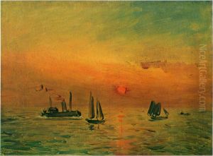 Sunrise in a Port