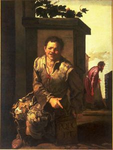 The Cynic Philosopher Crates by Domenico Fetti