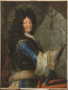 Louis XIV, roi de France, devant le soleil rhodien by Philippe Vignon