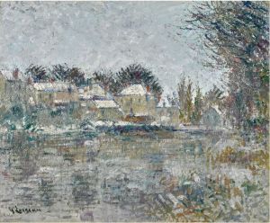 Effet de neige by Gustave Loiseau