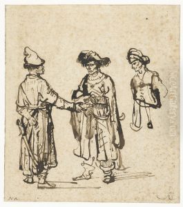Drie Oosterlingen in gesprek