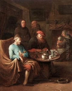Visit of the Doctor by Egbert van Heemskerck II