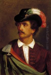Portrait of Sandor Petofi Portrait of Sandor Petofi
