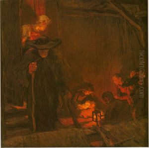 Christnacht by Albin Egger-Lienz
