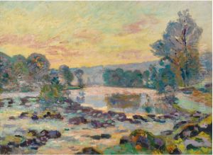 Le barrage de Genetin, Crozant