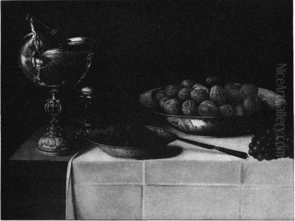 Still life with nautilus cup - view 1