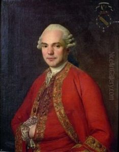 Portrait of Antoine-Marie d'Hozier de Serigny by Antoine Vestier