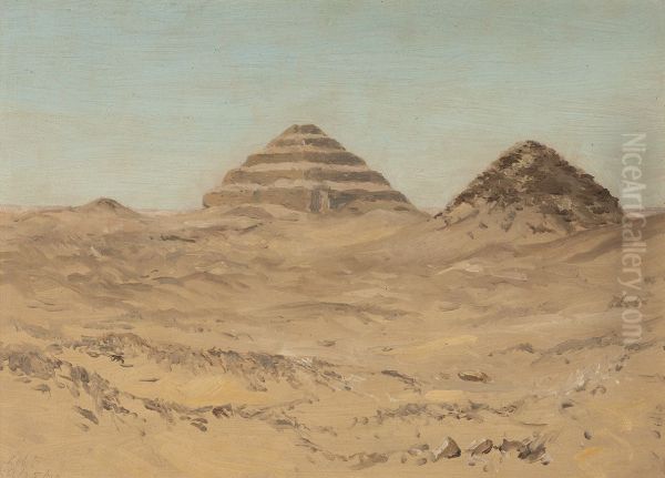 Pyramid of Sakkara - view 1