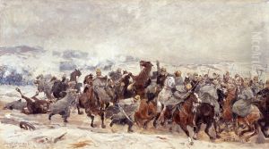 De lichtensteinske husarers angreb ved Sankelmark afvises. De lichtensteinske husarers angreb ved Sankelmark afvises.