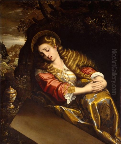 Mary Magdalene at the Tomb - view 1