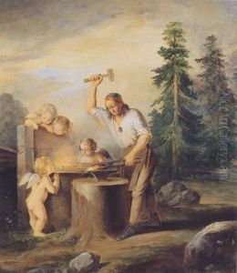 Ilmarinen Forges the Sampo