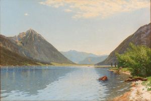 From Tyrol at the blue Achensee