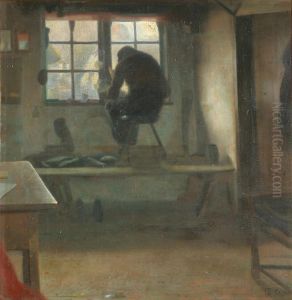 The old shoemaker in Maalov.
