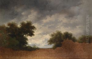 Scene from the Prater near Vienna by Remigius Adrianus Haanen