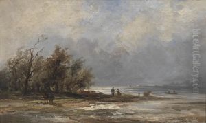 Stormy day by Remigius Adrianus Haanen