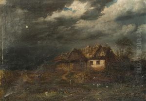 Before a storm by Remigius Adrianus Haanen