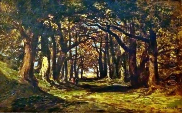 Allee de chataigniers - view 1