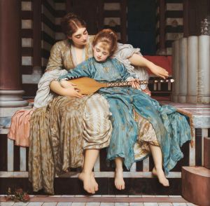 Lecon de musique by Lord Frederick Leighton