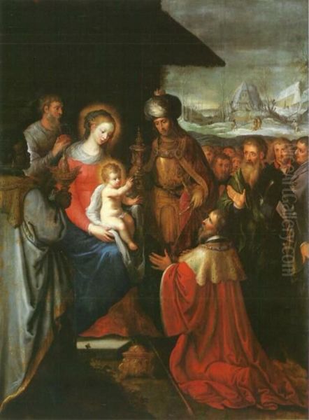 L'Adoration des mages - view 1