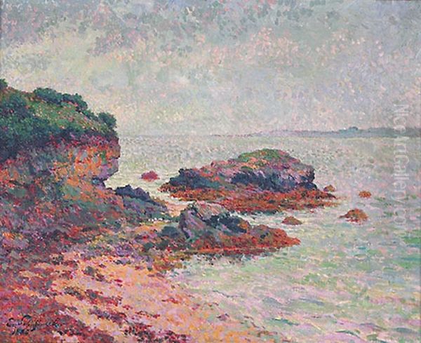 Rocky Coast in Brittany - view 1