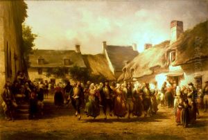 Une noce en Bretagne. Une noce en Bretagne.