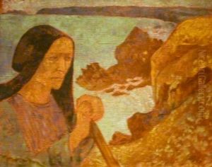 La vieille du Pouldu by Paul Serusier