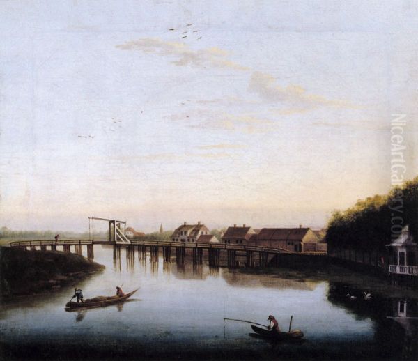 The Spree with the Palace Bridge by Charlottenburg II. - view 1
