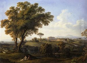 Original titleBlick auf die Villa Albani in Rom