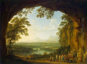 Landscape with a ancient Festival Landscape with a ancient Festival