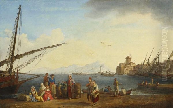 Der Hafen von Livorno II - view 1