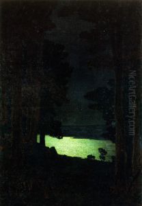 Night at the Don by Arkhip Kuindzhi