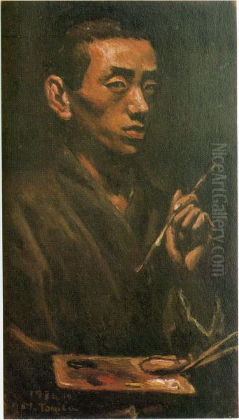 Self-portrait - view 1