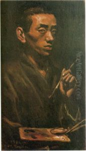 Self-portrait by Haga Junroku