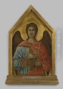 Angel by Duccio Di Buoninsegna