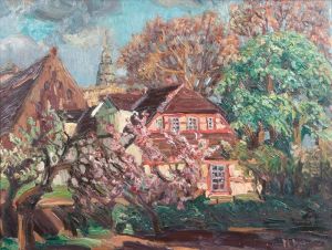 Fruhling amKloster Dargun by Marie Hager