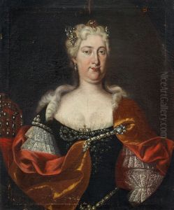 Portrait ofElisabeth Christine of Brunswick-Wolfenbuttel(1691-1750), wife ofCharles VI, Holy Roman Emperor by Unidentified painter