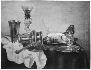 Still life with a ham