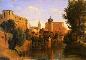 Halle an der Saale by Hermann Lungkwitz