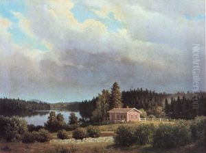 View from Haminalahti (1877)