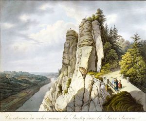 Basteifelsen by Christian Gottlob Hammer