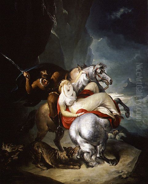 The Wolves Descending from the Alps - view 1