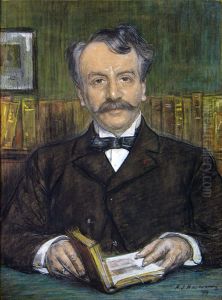 A.G. van Hamel(1842-1907) by Hendrik Haverman