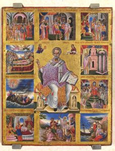 Saint Nicholas (Poulakis) by Theodore Poulakis