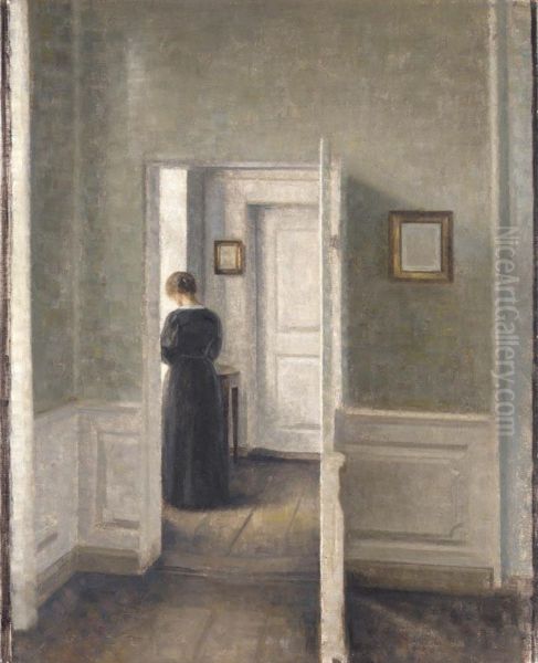 A Woman in an Interior. - view 1