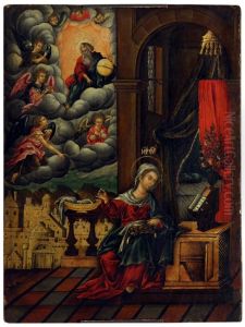 Annunciation by Theodore Poulakis