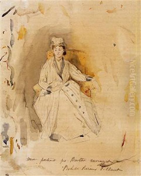 Portrait of madame Pillaut - view 1
