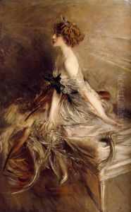 Portrait of princess Marthe-Lucile Bibesco by Giovanni Boldini