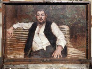 Portrait du jardinier des Veil-Picard by Giovanni Boldini