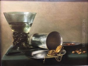 Still life large berkemeyer and gold pocket watch