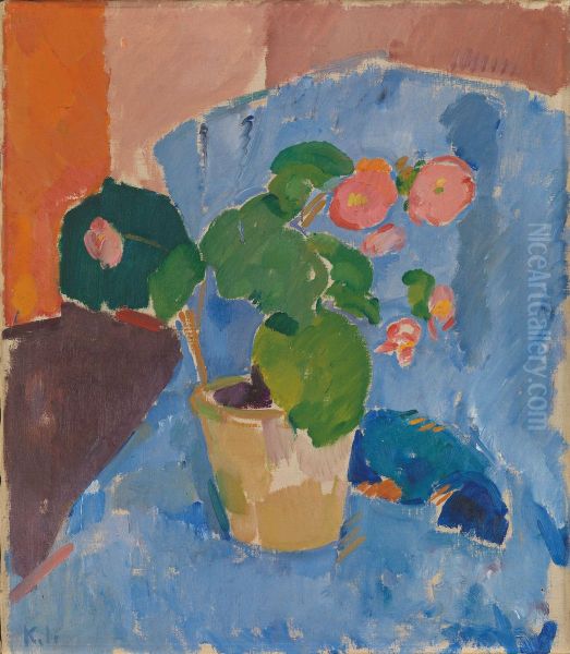 Still Life with Begonia - view 1